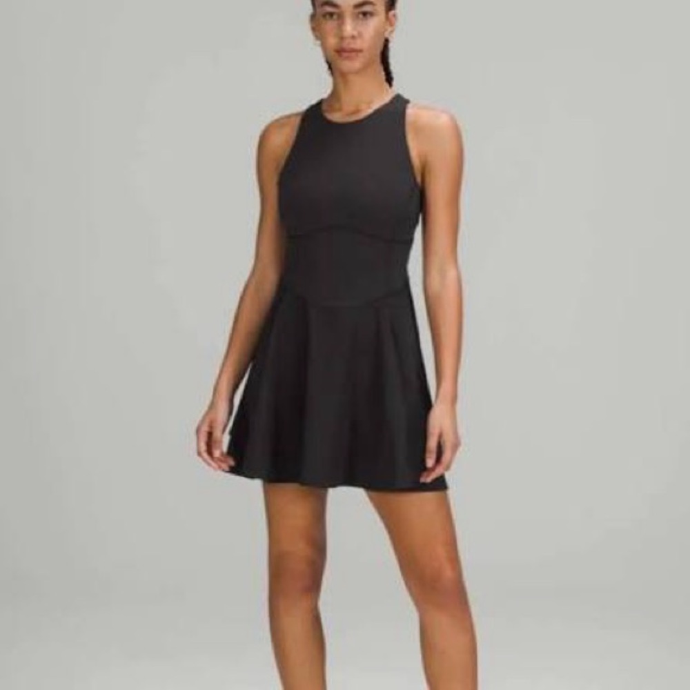 GUC Lululemon Athletica Black Mini Dress